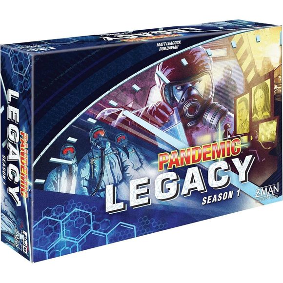Pandemic Legacy Season 1 Board Game (Blue) Ages 13+, 2-4 Player,by Z-Man Games - Picture 2 of 2